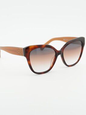 Kate Spade SAVANNA/G/S 0086 PR Sunglasses Havana Cat Eye Frame, Grey Lenses